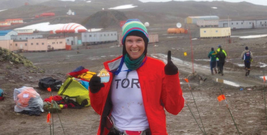 Tory races towards the finish line