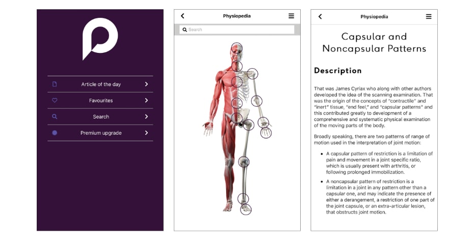 Physio knowledge on the fly