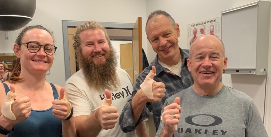 Physio training for Antarctic-bound medicos