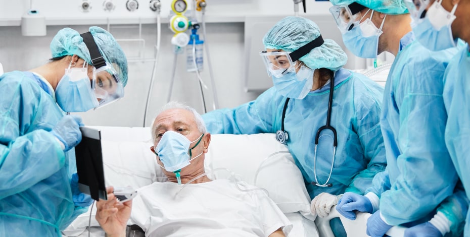 Caring for older adults in a pandemic