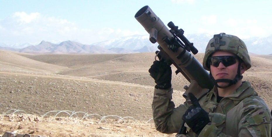 Former soldier launches a major career change