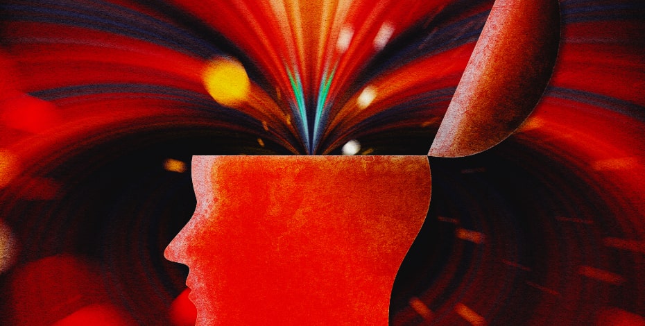 Through the open window