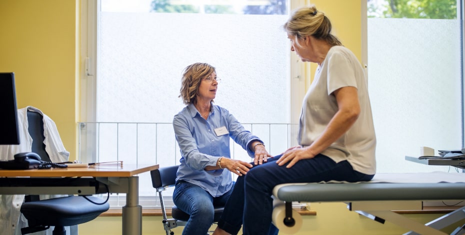 Physiotherapy care for knee osteoarthritis