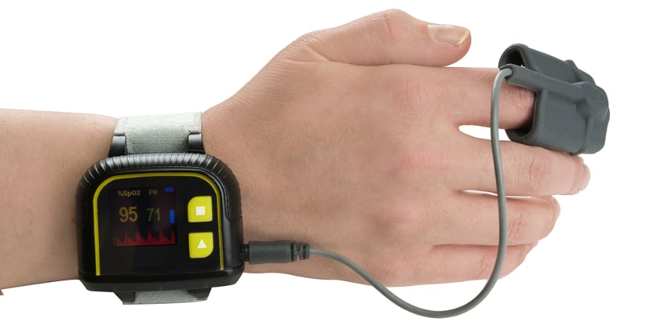 Remote oximetry monitoring in pulmonary rehab