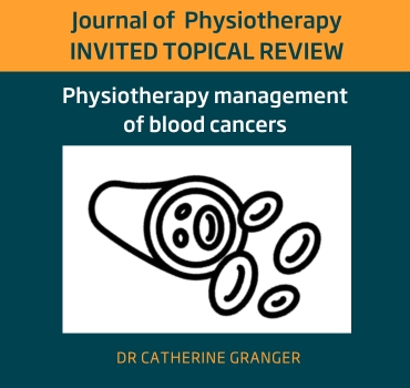 Physiotherapy management of blood cancers